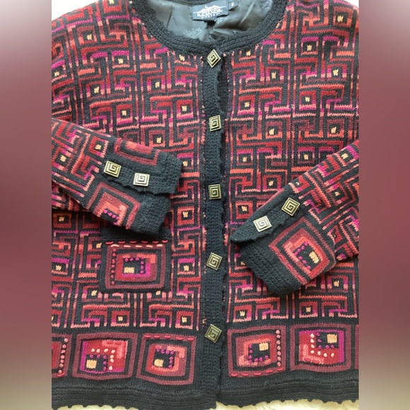 Vintage 1980’s Icelandic Cardigan. B9 - Picture 16 of 16